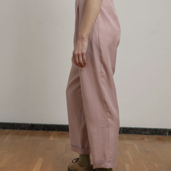 Pantalón Curie rosa palo